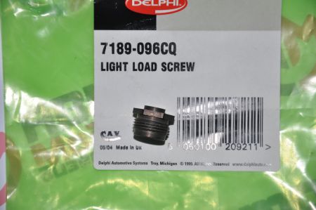 LIGHT LOAD SCREW 7189-096CQ